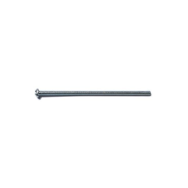 Midwest Fastener 1/4"-20 x 6 in Combination Phillips/Slotted Round Machine Screw, Zinc Plated Steel, 100 PK 50946 - main